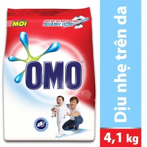 Bột giặt Omo Dịu nhẹ trên da 4,1kg