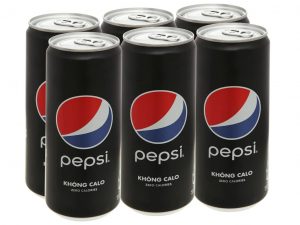PEPSI KHÔNG CALO LON 330ML