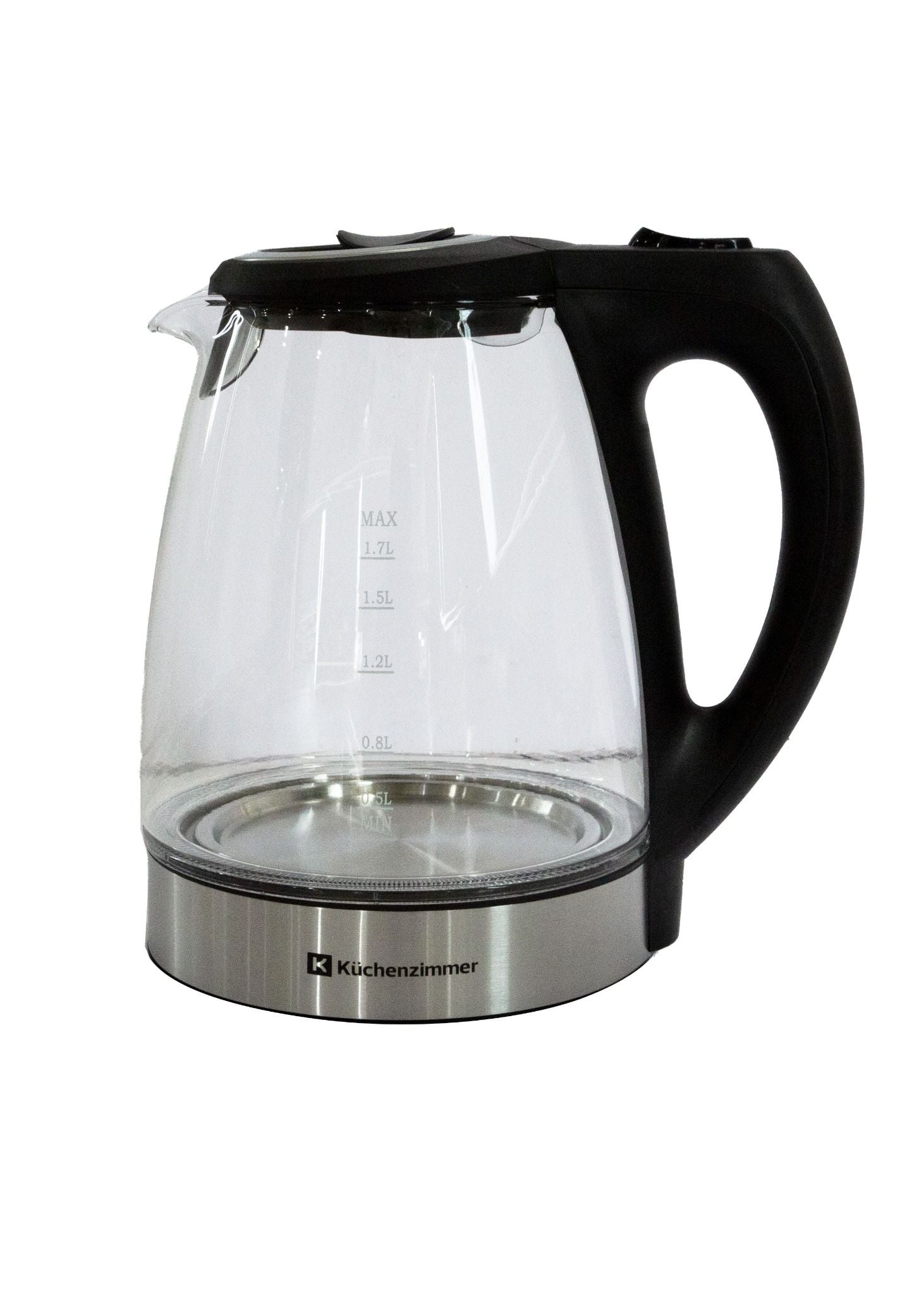 Ấm đun nước Kuchenzimmer thủy tinh cao cấp 1.7l-3000273 (cái)